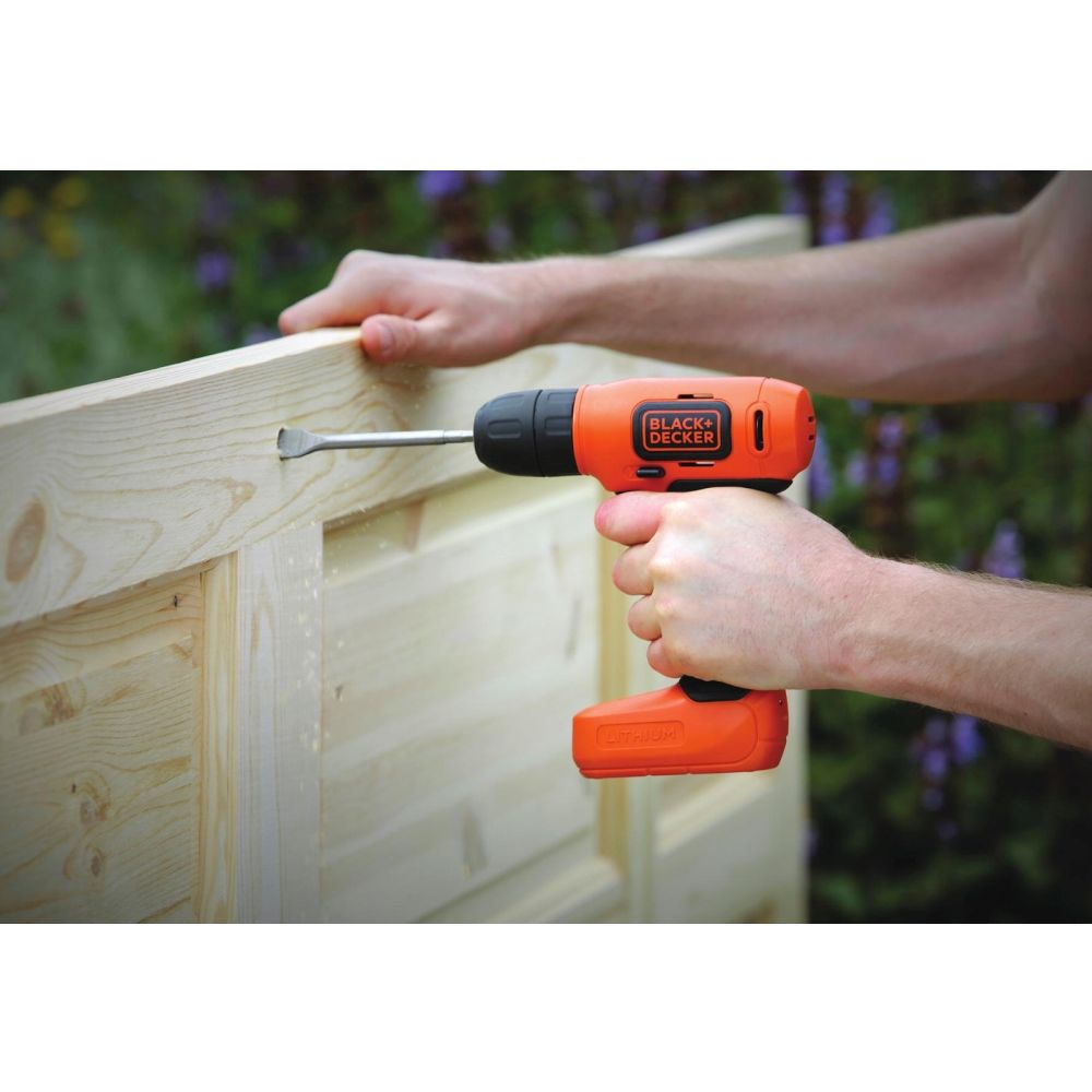 Black&Decker Aku bušilica/odvijač 7,2 V 1,5 Ah BDCD8 slika 5