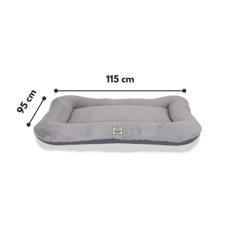 Pet bed Sally Dog 95 x 115, colour: grey slika 4