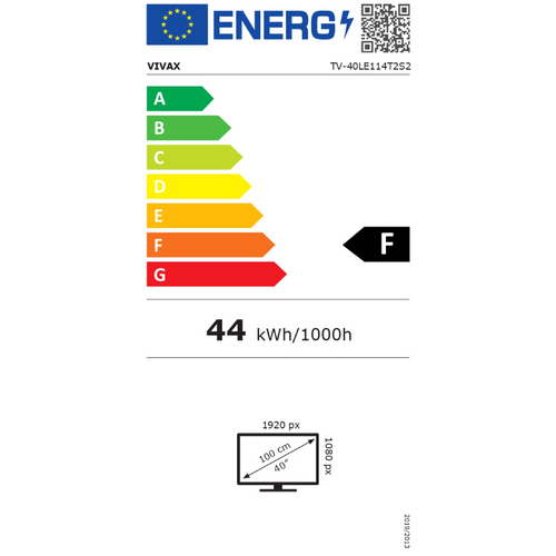 Vivax Imago LED TV 40LE114T2S2 - Kompaktni HD Ready Televizor slika 4