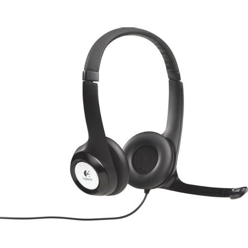 Logitech H390 slušalice s mikrofonom, USB, crna slika 2
