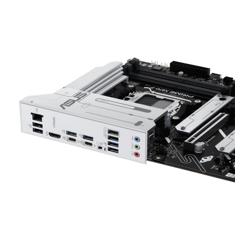 ASUS MB PRIME X870-PX870, AM5; 4xDDR54x M.2; 2x SATA,HDMI,10x USB, RAID,ATX slika 2