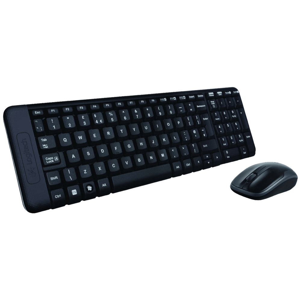 Logitech Tastatura + miš, bežični set, 2.4 GHz - MK220 slika 2