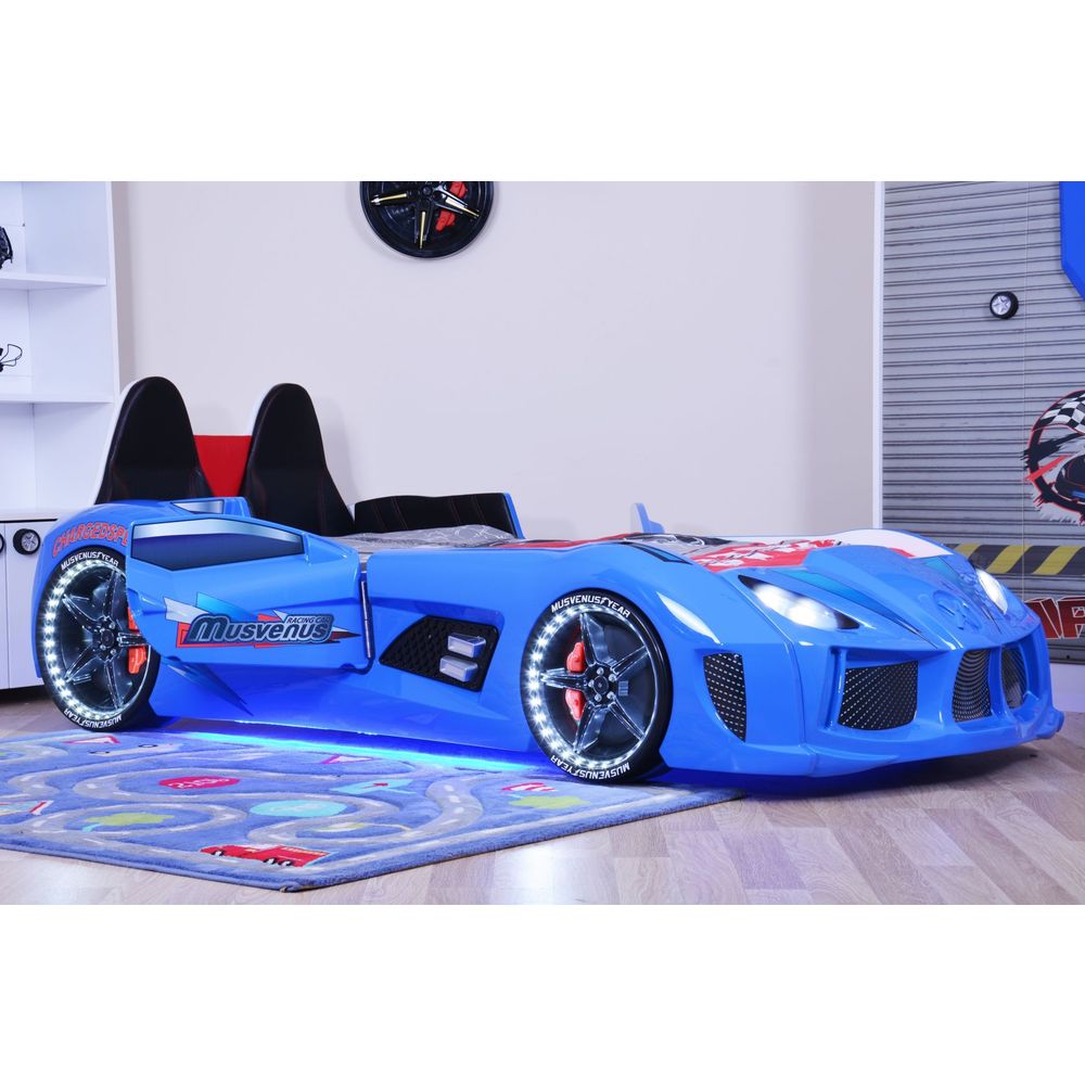Mnv3 - Plavi Višenamjenski Krevet Automobil slika 11