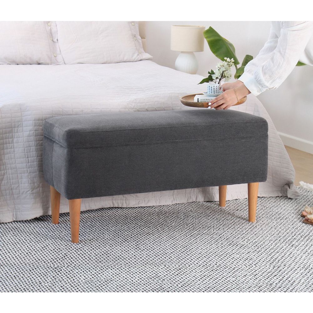 Glend - Sivi Pouf slika 3
