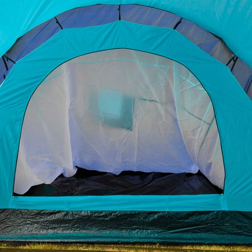 Šator za kampiranje od tkanine za 9 osoba tamnoplavi/plavi slika 12