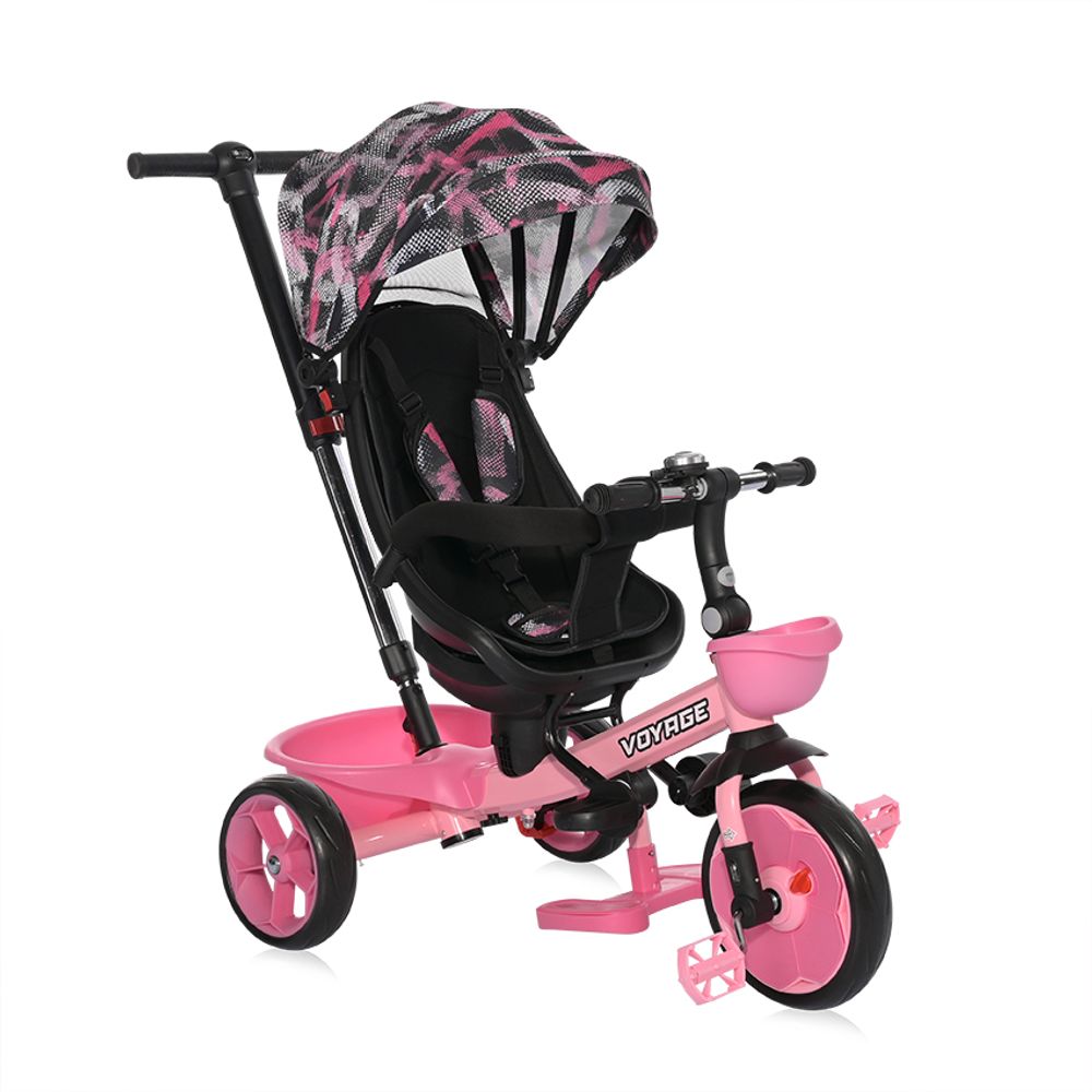 Lorelli Tricikl Voyage, Pink Grunge slika 1