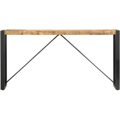 Konzolni stol 150 x 35 x 76 cm od masivnog drva manga slika 37