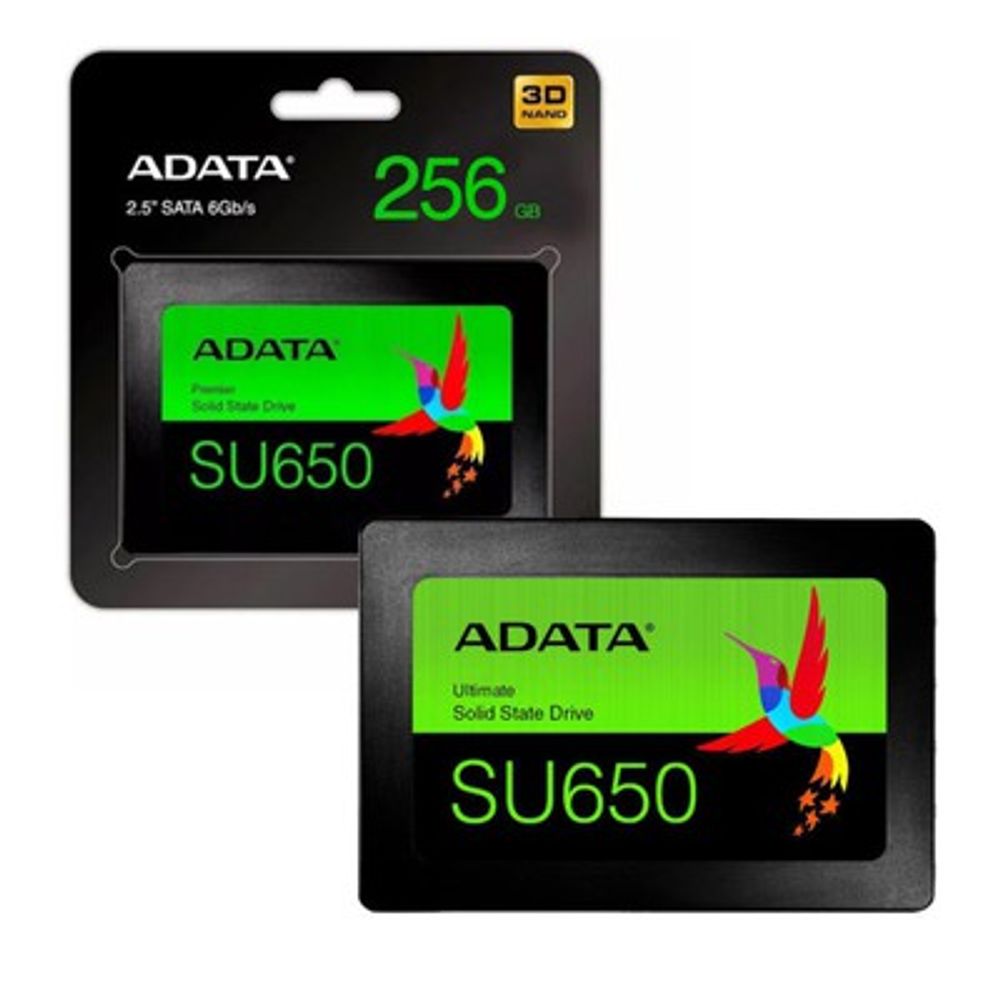 SSD ADATA 256GB 2,5" SU650520MB/s read, 450MB/s writeSATA slika 1