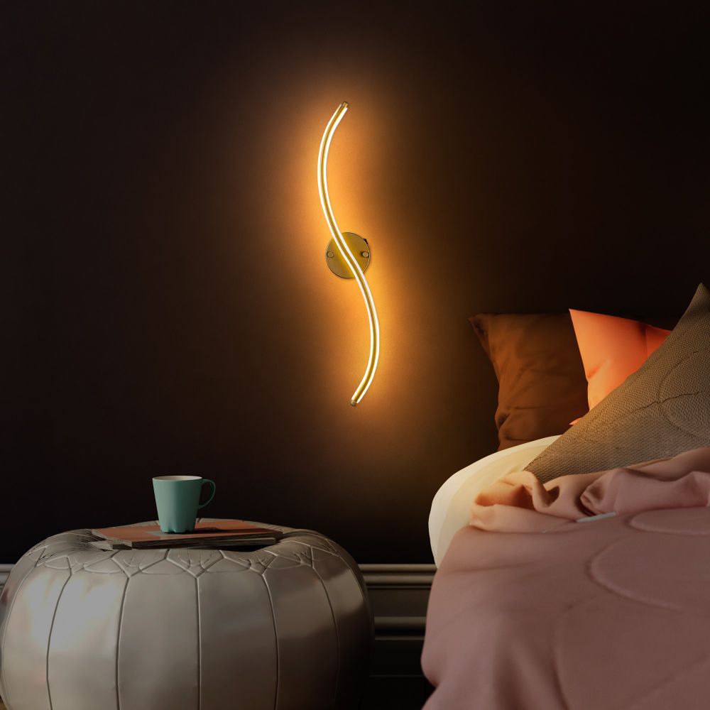 Yılan - 13280 Zlatna Zidna Lampa slika 3