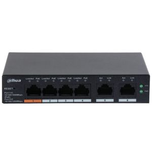 Dahua CS4006-4GT-60 6-Port Cloud Managed Desktop Gigabit Switch with 4-Port PoE