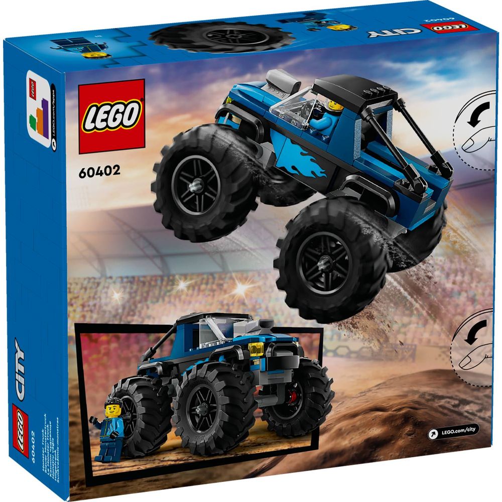 LEGO 60402 Plavi čudovišni kamion slika 10