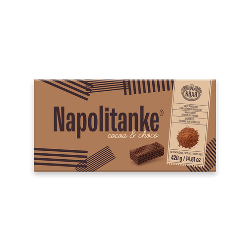 Kraš Napolitanke cocoa & choco 420 g slika 1