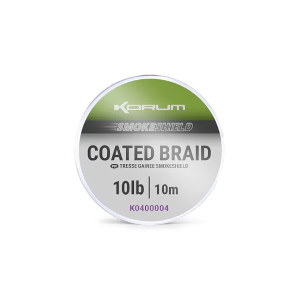 K0400006 KORUM Smokeshield Coated Braid 20lb 10m slika 1