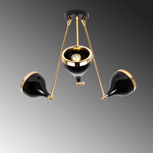 Yıldo - 7047 Black
Gold Chandelier slika 5