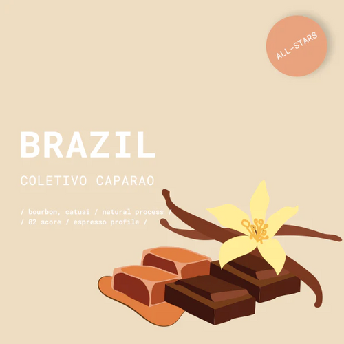 GOAT Story, Brazil Coletivo Caparaó kava, Integralno zrno (bez mljevenja), 250g slika 1