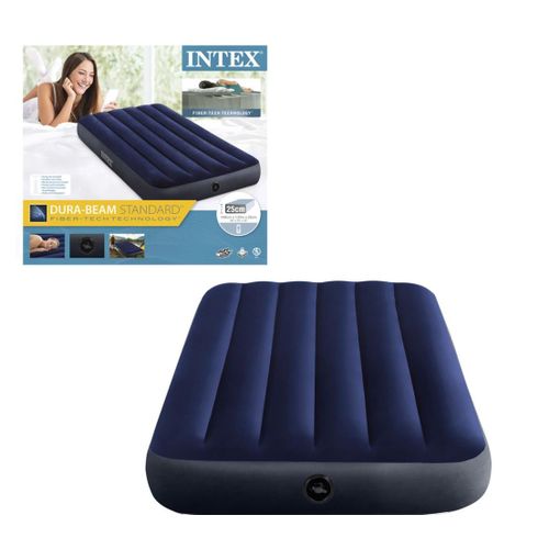 Intex 64757 krevet na napuhavanje Twin Dura- Beam Classic Downy  99 x 191 x 25 cm slika 3