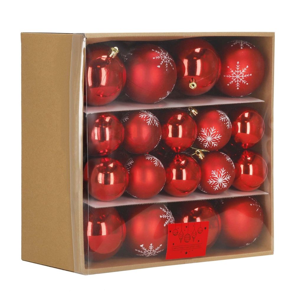 Ca0973 set božićnih kuglica 8 cm 36 kom. slika 4