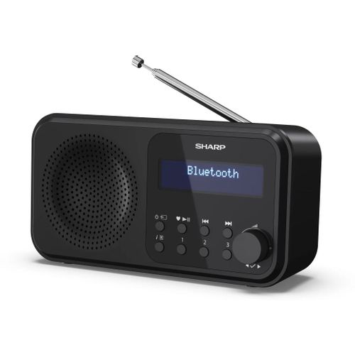 Sharp radio DR-P420 CRNI (DAB+, DAB, FM, BT, RDS) slika 1