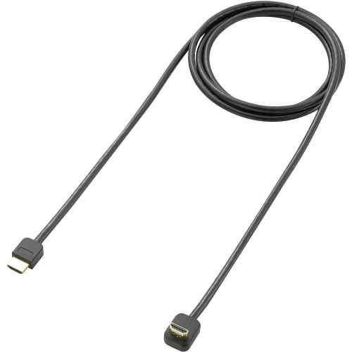 SpeaKa Professional HDMI priključni kabel HDMI A utikač, HDMI A utikač 0.90 m crna SP-7870068 audio povratni kanal (arc), pozlaćeni kontakti, Ultra HD (4K) HDMI HDMI kabel slika 2