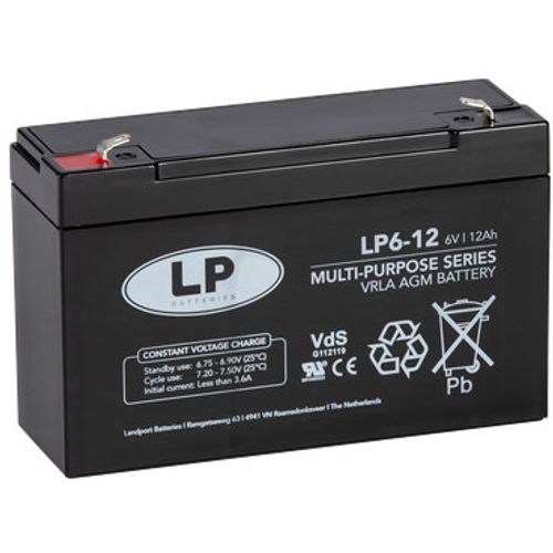 LANDPORT Baterija DJW 6V-12Ah slika 1