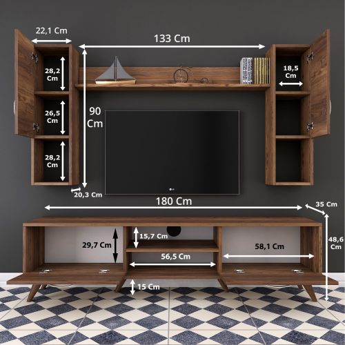 Hanah Home M27 - 284 Orman TV komoda slika 11