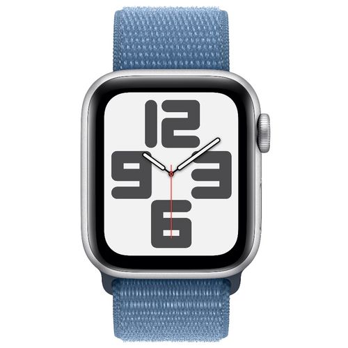 Apple Watch SE 3 GPS (MRE33SE/A) 40mm Silver with Winter Blue Sport Loop pametni sat slika 2