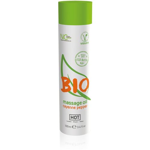 Masažno ulje HOT BIO Cayen papar, 100 ml slika 1