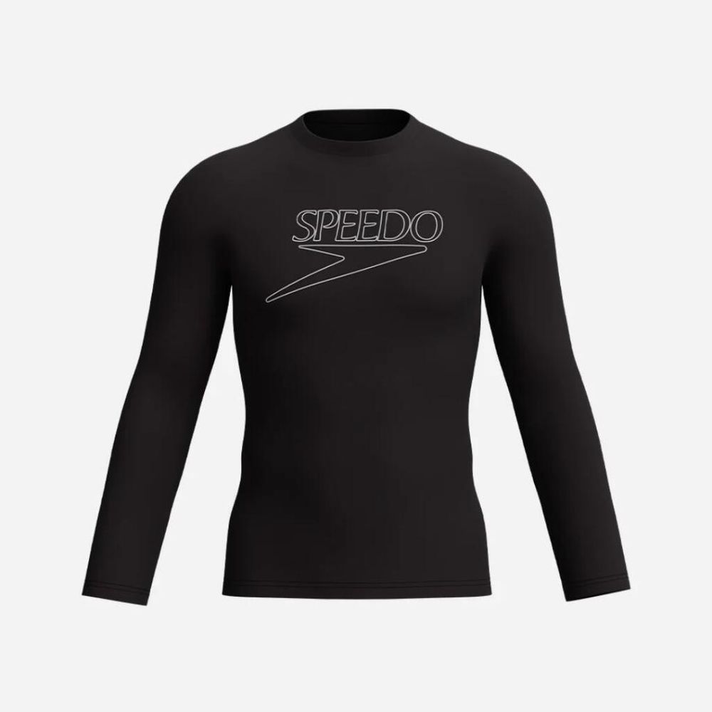 Speedo Muška zaštitna majica za plivanje END+ L-S LOGO RASH GUARD slika 1