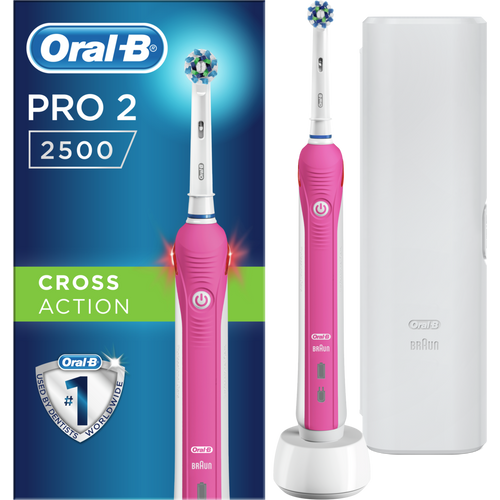  Oral B Električna četkica Power Pro 2500 roza slika 7