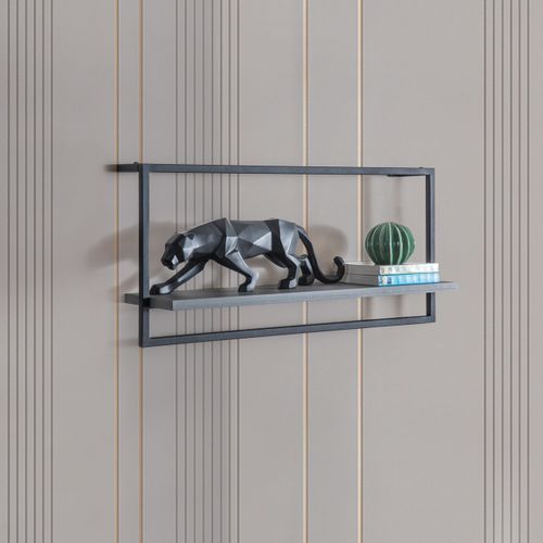 Yatay - Cobalt Cobalt
Black Wall Shelf slika 2