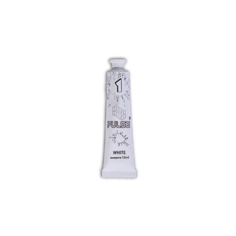 TEMPERA PULSE 1/1 12ml BIJELA slika 1