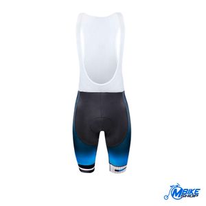 Force Biciklistički šorc sa tregerima Dash Black/Blue XXL