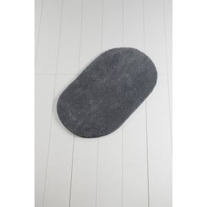 Colors of Oval - Anthracite Anthracite Acrylic Bathmat