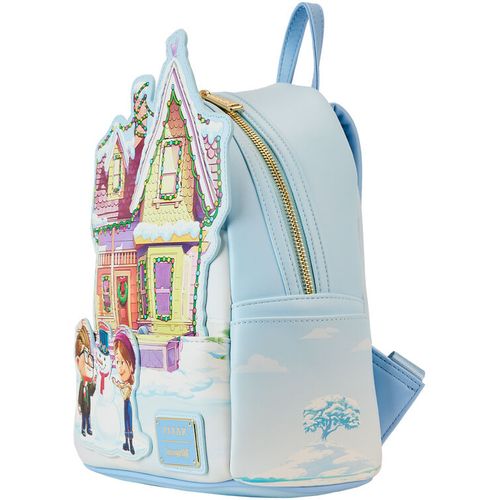 Loungefly Disney Up House Holiday Light Up backpack 26cm slika 2