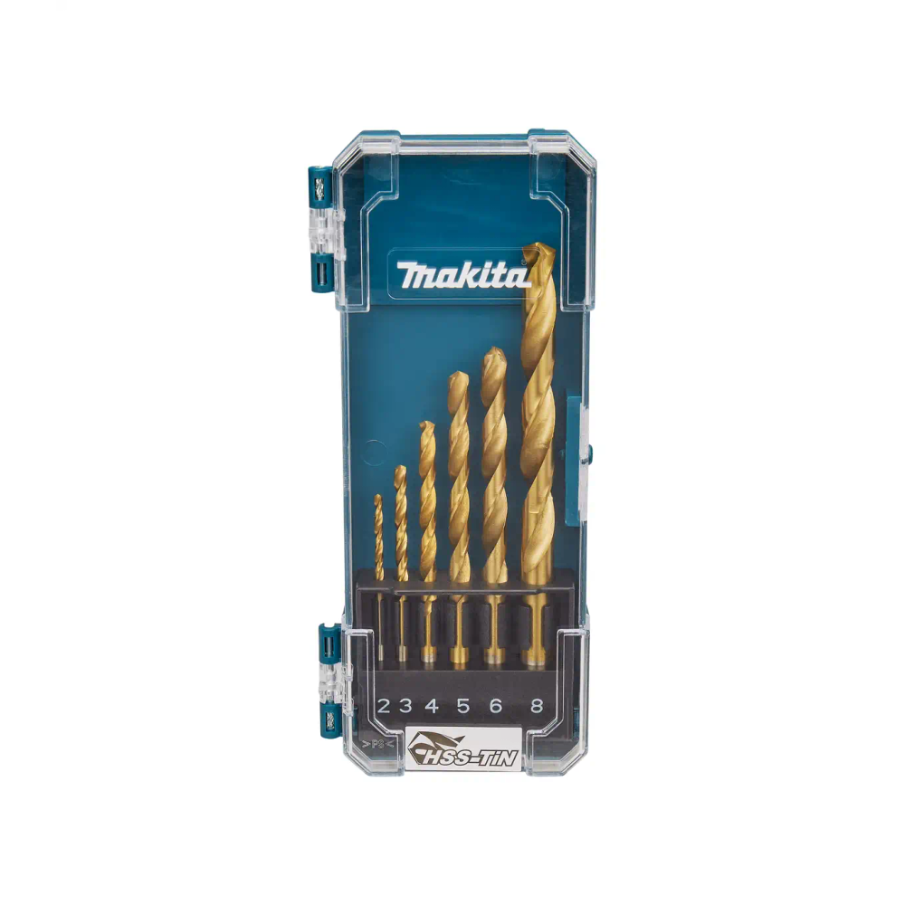Makita - 6-dijelni komplet HSS-TIN burgija za metal slika 1