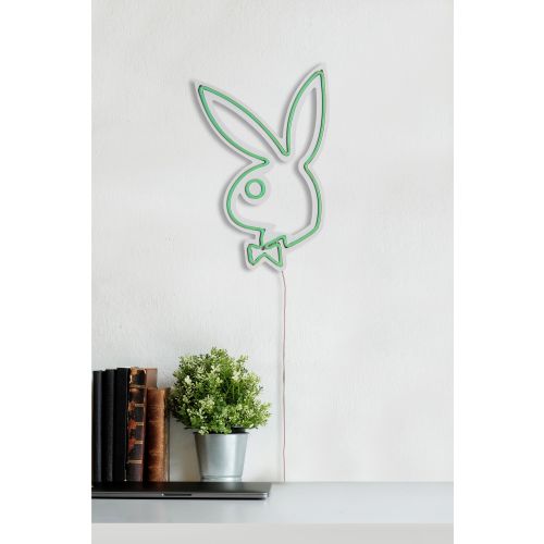 Wallity Ukrasna plastična LED rasvjeta, Playboy - Green slika 4