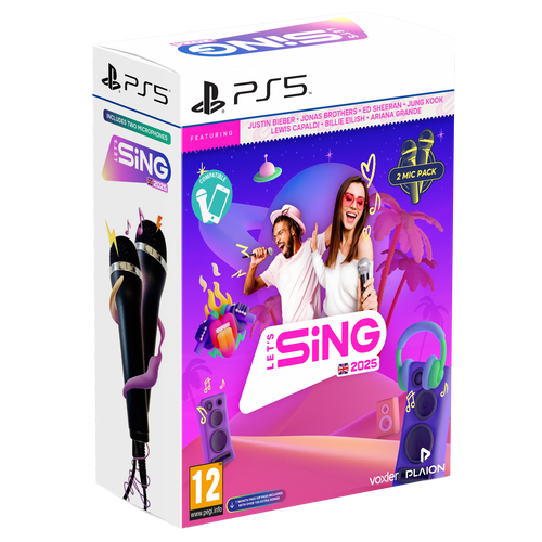 Let's Sing 2025 - Paket s dva mikrofona (Playstation 5) slika 1