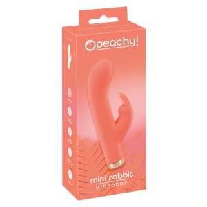 Peachy mini rabbit vibrator