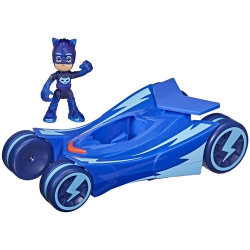 PJ Masks plavo vozilo sa figurom slika 1