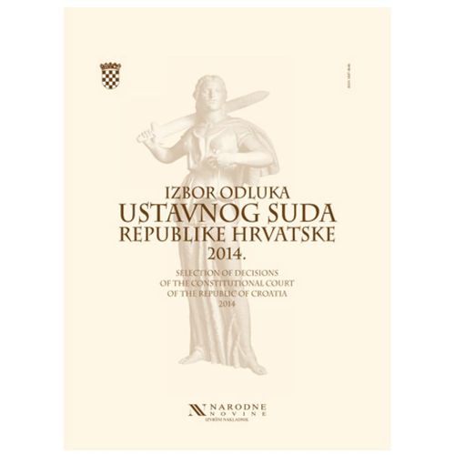 Izbor odluka Ustavnog suda Republike Hrvatske 2014. slika 1