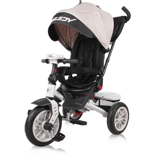 LORELLI SPEEDY AIR 360 ° Tricikl za Djecu s Rotirajućim Sjedalom Ivory/Black (12 - 36 mj/20 kg) slika 3