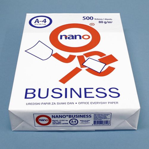 Papir fotokopirni A4 80 g/m2 Nano Business slika 1