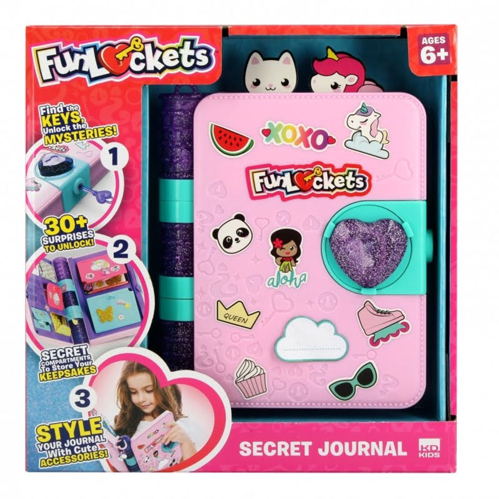 KDS20220 FUNLOCKETS TAJNI DNEVNIK slika 1
