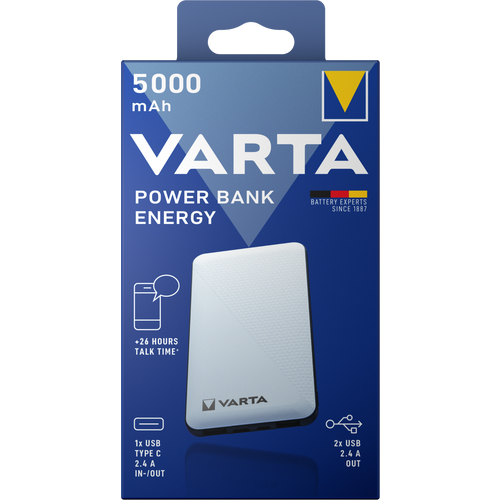  Varta Powerbank eksterna baterija Energy 5000mAh slika 1