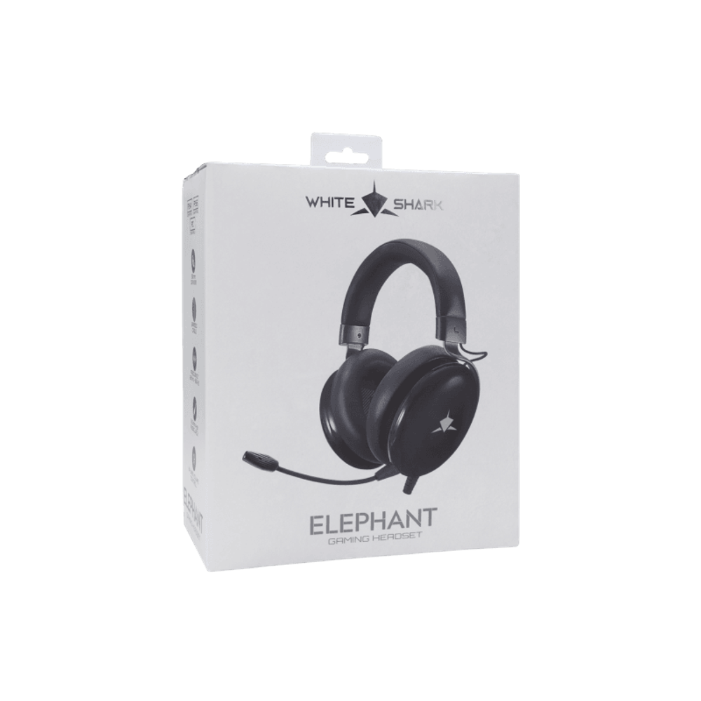 WHITE SHARK Slušalice GH-2540 ELEPHANT, crne slika 5