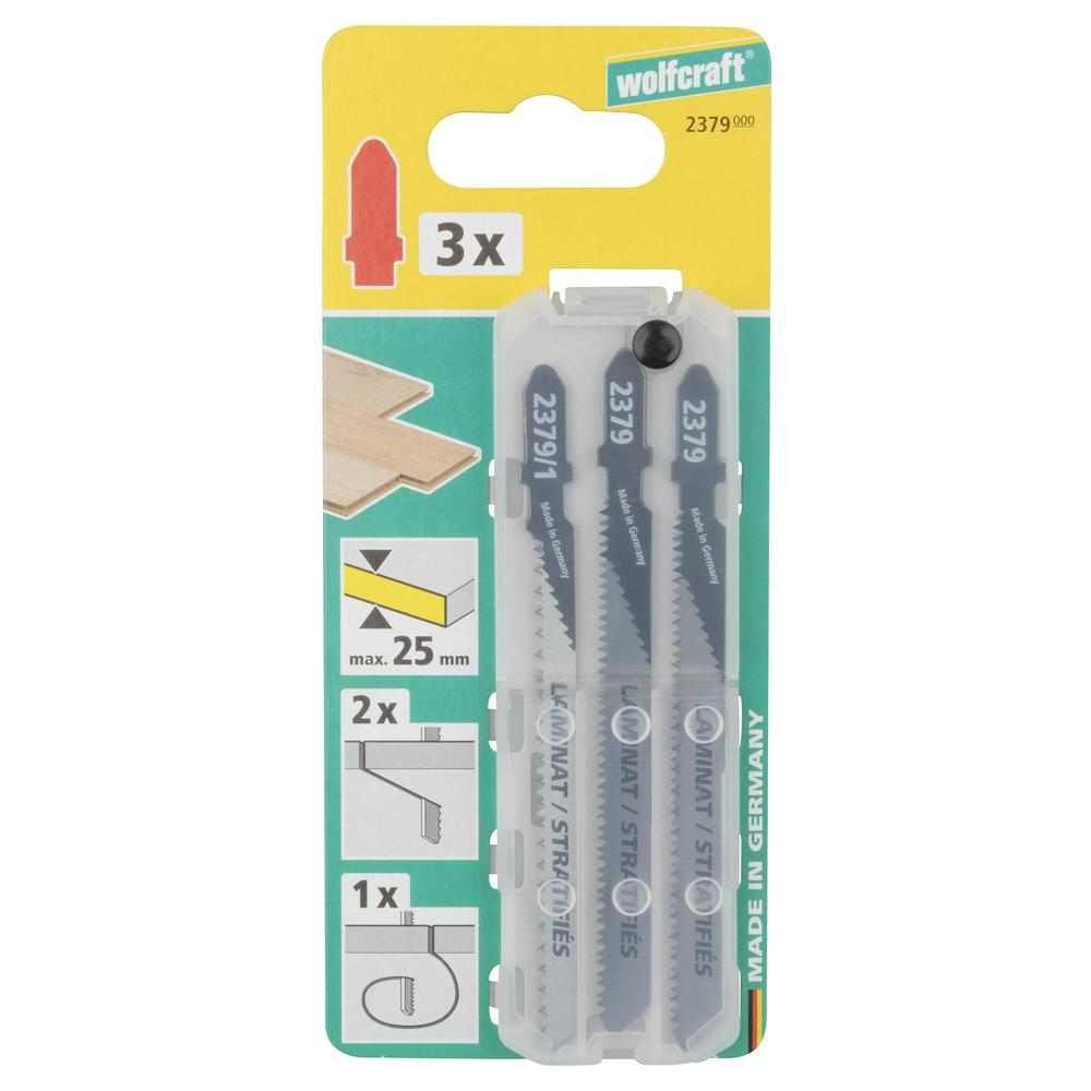 Wolfcraft Ubodne Pilice Za Laminat i Parket HCS, T-Prihvat 75/1,65mm / 3 kom - 2379000 slika 5
