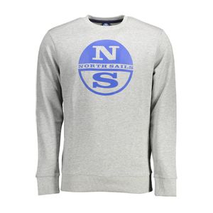 NORTH SAILS SWEATSHIRT WITHOUT ZIP MAN GRAY