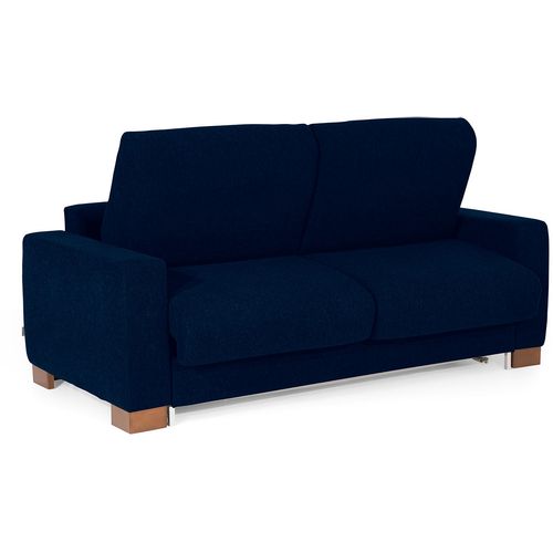 Kansas - Navy Blue Navy Blue 3-Seat Sofa-Bed slika 2