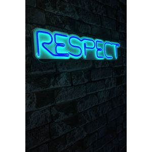 Wallity Ukrasna plastična LED rasvjeta, Respect - Blue