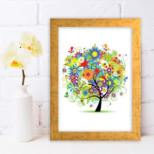 AC1045095 Multicolor Decorative Framed MDF Painting